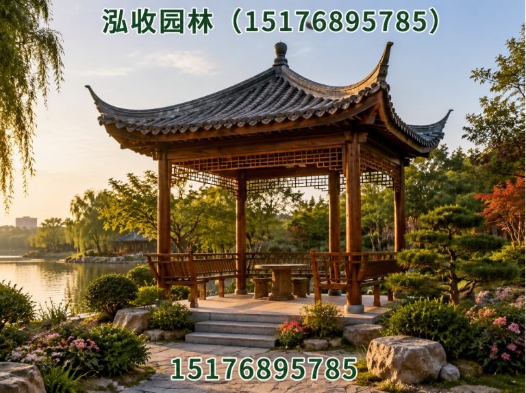 宁波防腐木展示图